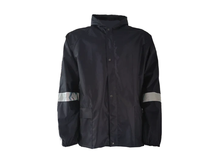 Zion Oxford Rubberized Reflective Rainsuit
