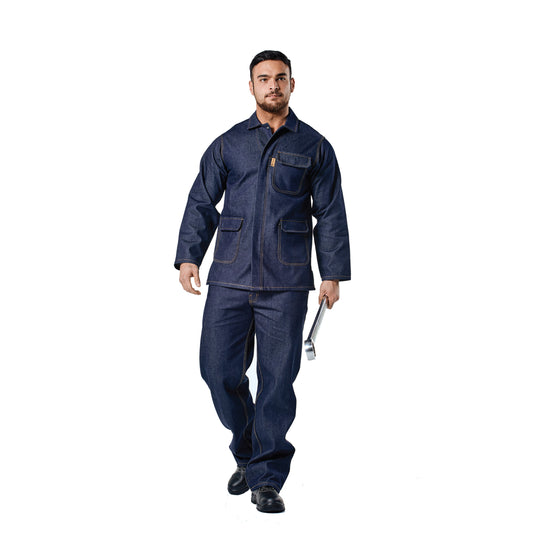 Dromex 100% Cotton 12Oz Trouser (DW-DENIM) Denim