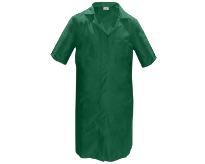 Zion BW Light HACCP Smock S/S (con. press-studs)